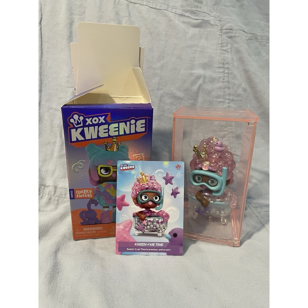 NEW Mystery Boxes XOX Kweenie Figure - Quirky Kweens Series‎ -  Kween of Me Time
